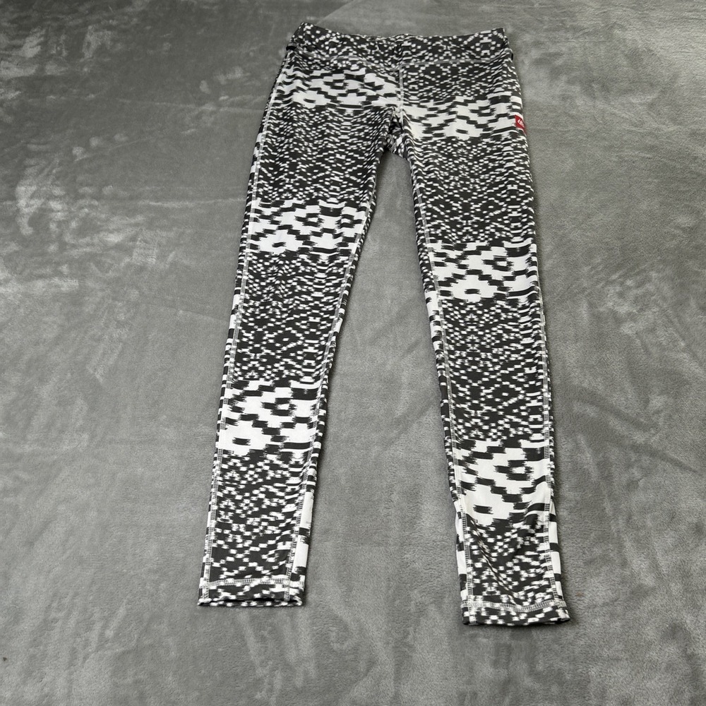 686 Smarty Baselayer Leggings  Women's Black/White Geometric Pattern  Size M